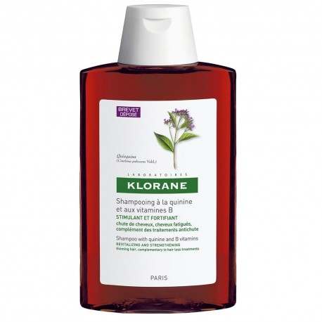 klorane champú tratante a la quinina caída cabello 200ml