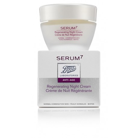 serum7 crema de noche regeneradora piel seca 50ml