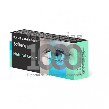 Bausch&Lomb Natural Colors azul 2uds