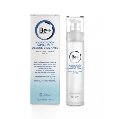 Be+ Emulsión Ligera Piel Normal/Mixta SPF20 50ml