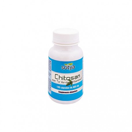 Sotya Chitosán + Té Verde + Vitamina C 600mg 100cáps