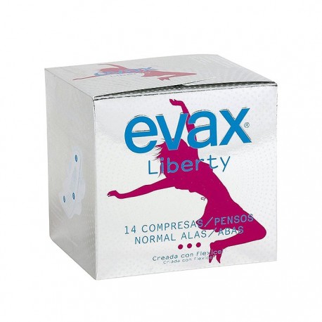 Evax Liberty Normal con Alas 12 Unidades