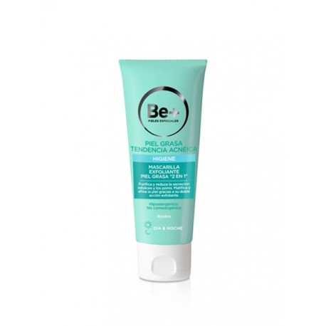 Be+ Mascarilla Exfoliante 2 en 1 75ml