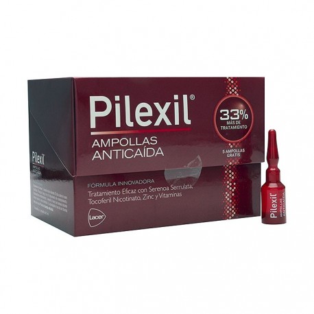 Pilexil Ampollas Anticaída 15 + 5 de Regalo