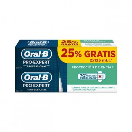 oral b pro-expert pasta encias 125ml x 2u