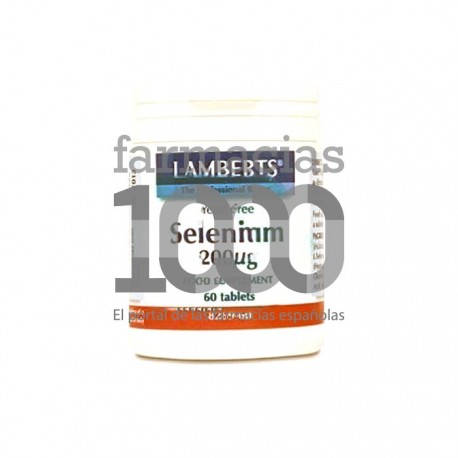 Lamberts Selenium 200mcg 60 Tabletas