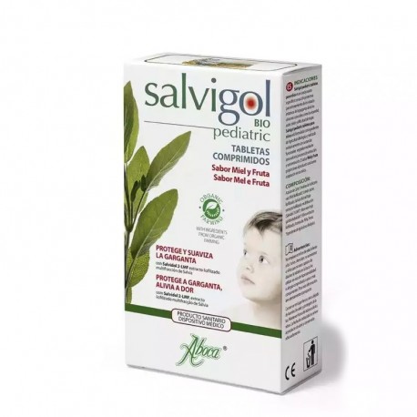 salvigol pediatric aboca 30 tabletas