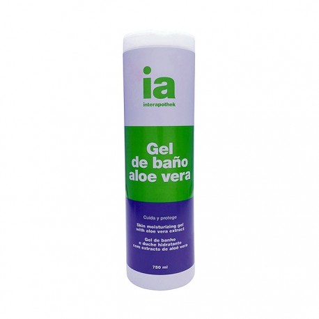 Interapothek gel de baño aloe vera 750ml