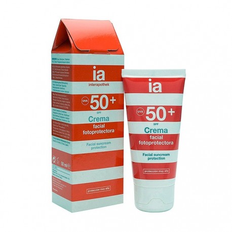 interapothek crema facial spf 50+ 50 ml.