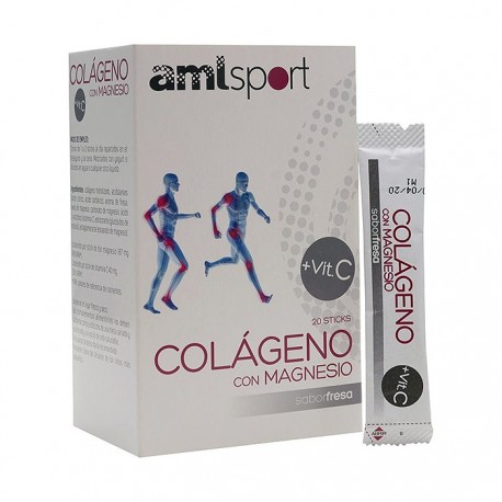 Ana María Lajusticia Sport Colageno con Magnesio + Vitamina c 20 sticks