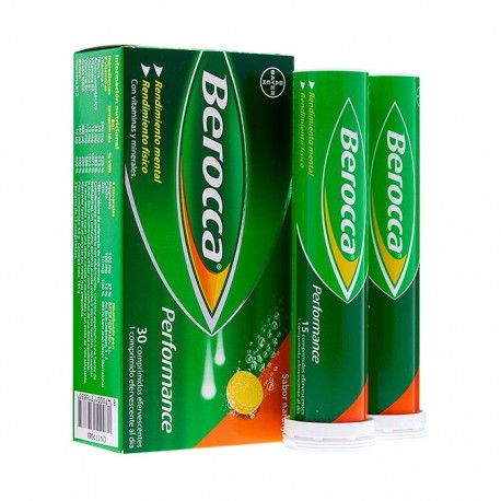 Berocca® Performance Naranja efervescente 30comp