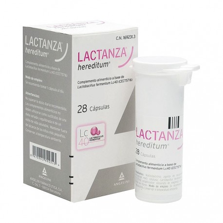 Lactanza Hereditum Complemento Alimenticio LC40 28 Caps