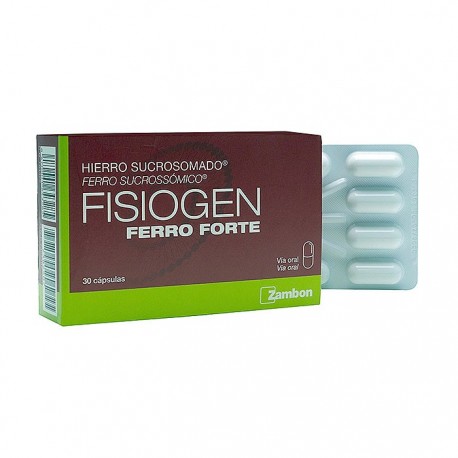 Fisiogen Ferro Forte 30 Cápsulas