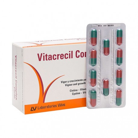 Vitacrecil Complex Forte 90 Cápsulas