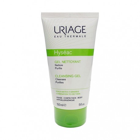 uriage hyseac gel limpiador piel grasa 150ml