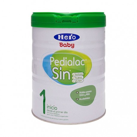 Hero Pedialac 1 Sin Lactosa 800g