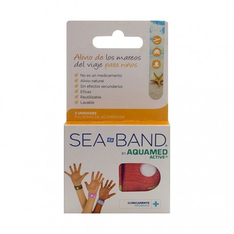 Aquamed Active pulsera antimareo niño 2uds