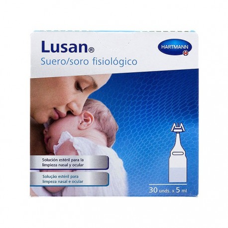 suero fisiologico lusan 30 monodosisx5ml