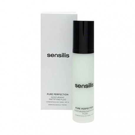 SENSILIS PURE PERFECTION Fluido hidratante matificante SPF10 pieles mixtas & grasas 50 ml.