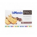 biManán® Pro galletas cereales con pepitas de chocolate 16uds