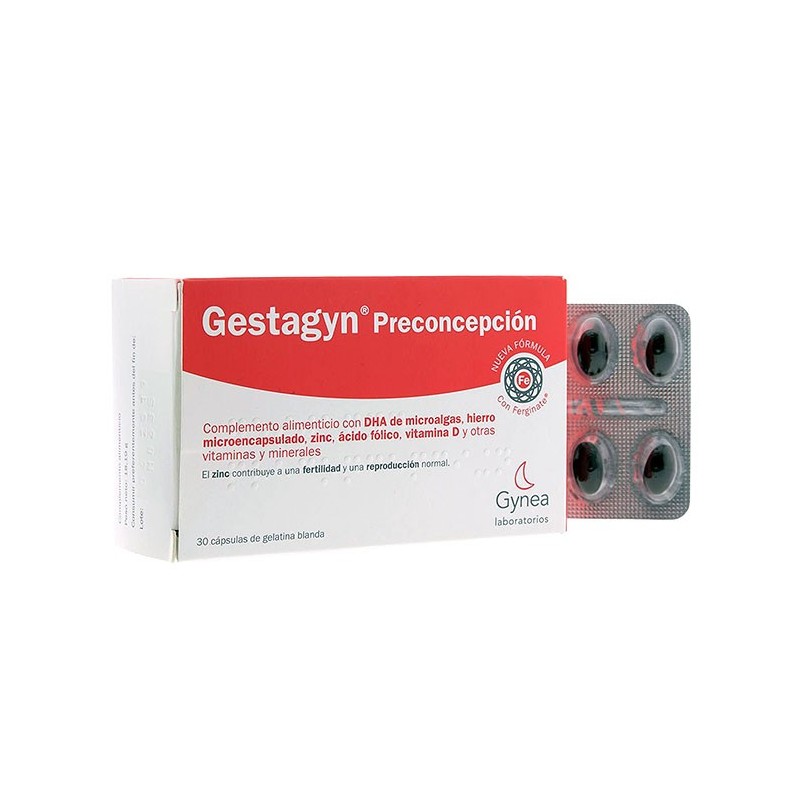 GESTAGYN PRECONCEPCION 30 CAPSULAS   