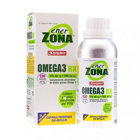 Enerzona Omega 3 RX aceite de pescado 120cáps