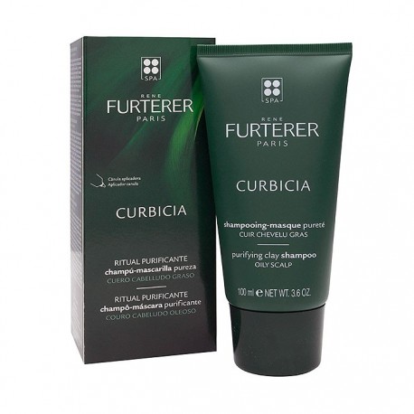 René Furterer Curbicia champú-mascarilla pelo graso 100ml