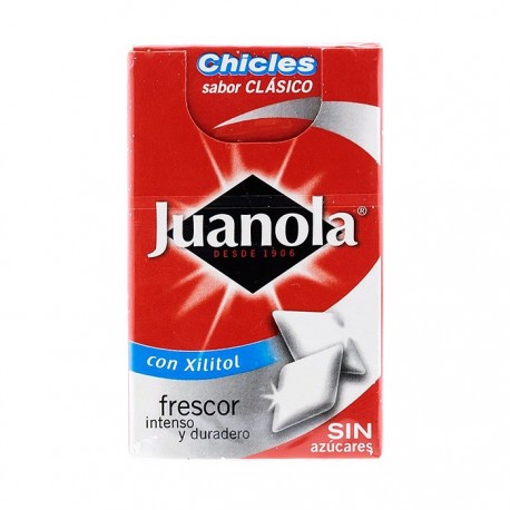 chicle juanola s/azucar 10 chicles