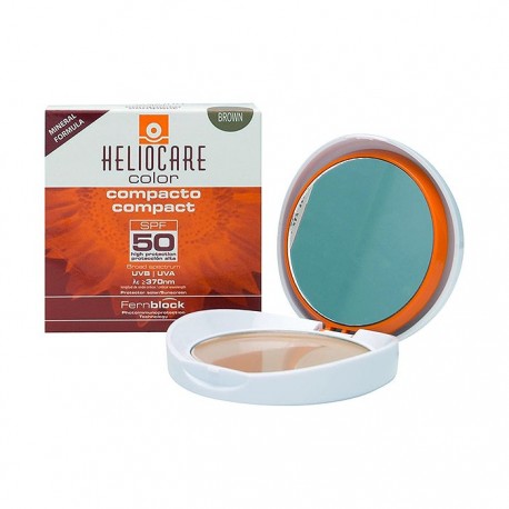 Heliocare compacto brown spf50 piel normal y seca 10gr
