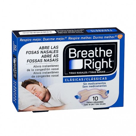 breathe right tira nasal grande 10 un