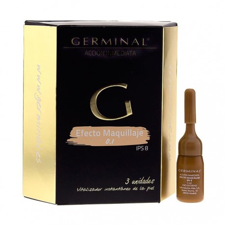 germinal ampolla flash acción inmed efect maquill tono 01 3x3ml