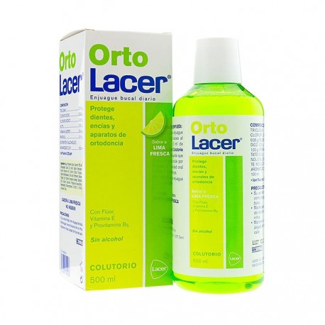 OrtoLacer colutorio sabor lima 500ml