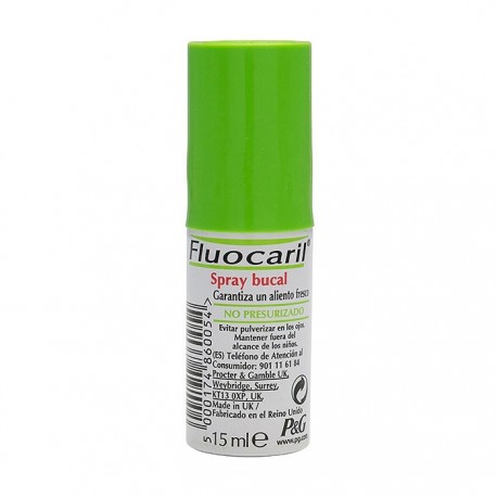 fluocaril spray bucal 15 ml