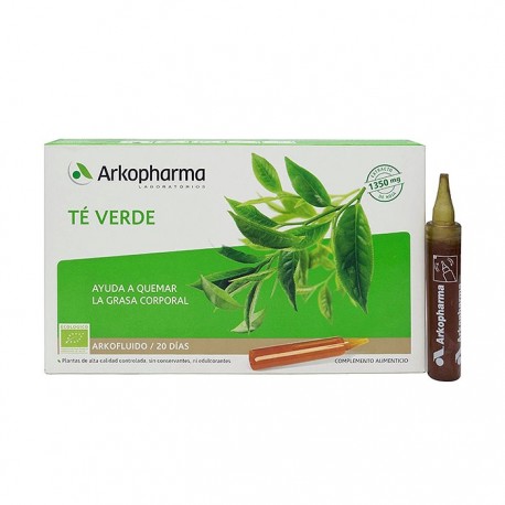 Arkopharma Té Verde Ampollas 20 Viales