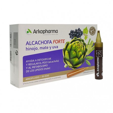 Arkofluido Alcachofa Forte 15 ml 20 Ampollas