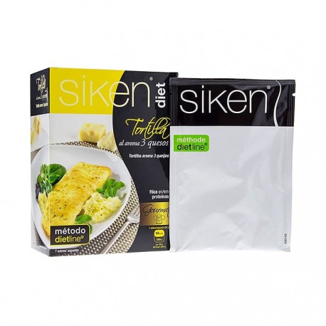 Siken Diet Tortilla de Queso 7 Sobres