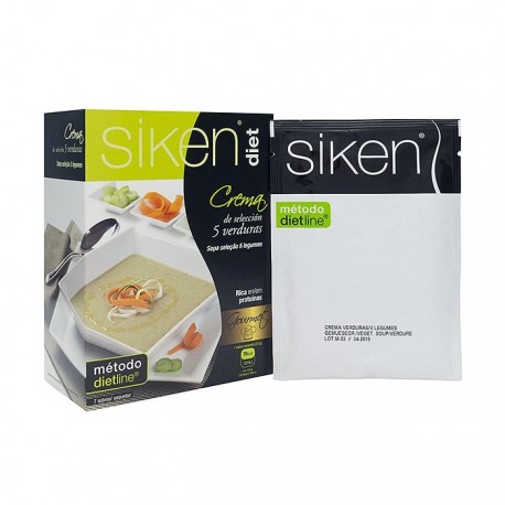 Siken Diet Crema de Verduras 7 Sobres