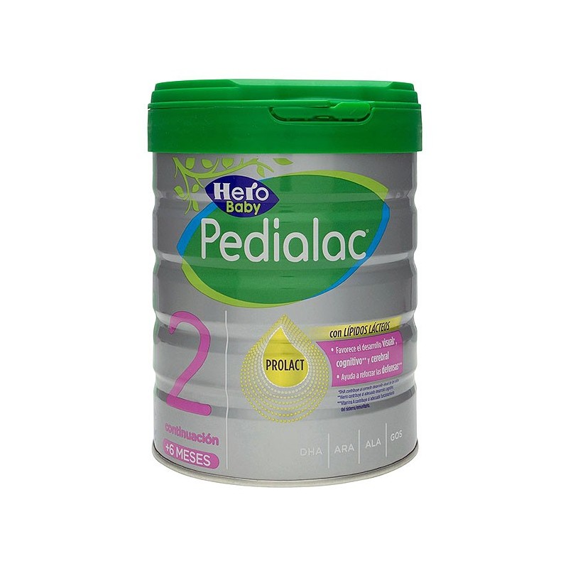 Compra Pack 2 X Hero Baby Pedialac Leche 2 Bote, 800 gr al mejor precio.