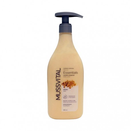 Mussvital body milk con urea avena y vit K 400ml