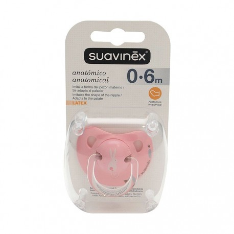 CHUPETE SUAVINEX ANATOMICO CAUCHO 0-6 M