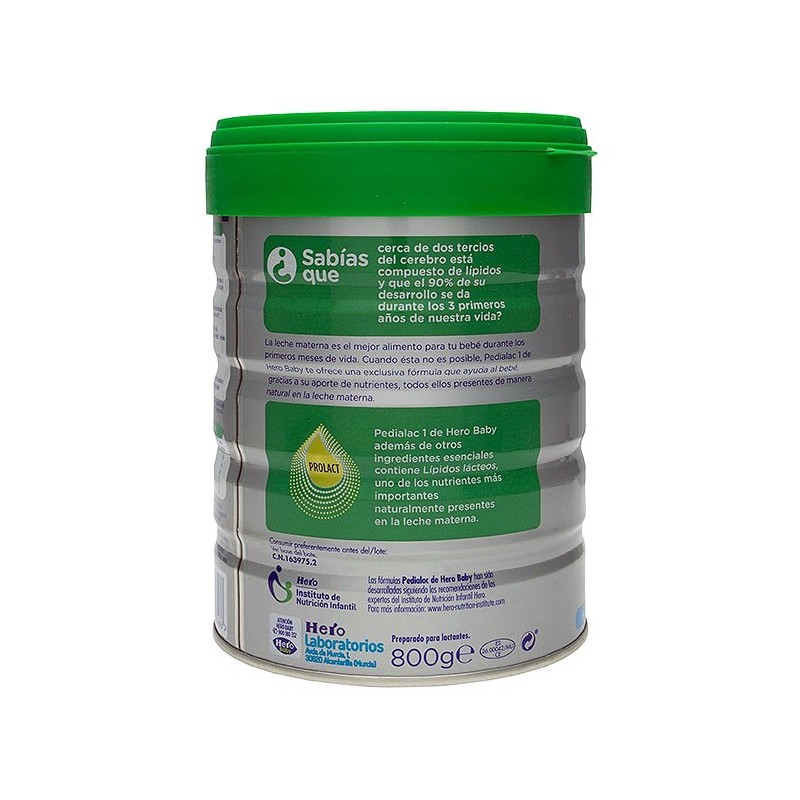 Hero, Hero Baby Pedialac 1 800 g, Farmacias 1000