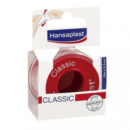 Hansaplast Classic esparadrapo fijador 5mx2,5cm 1ud