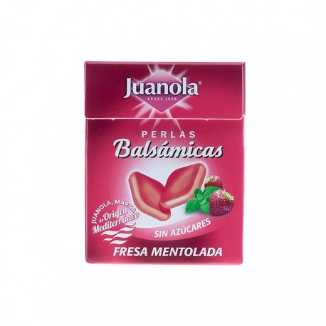 juanola perlas fresa mentolada 25 g