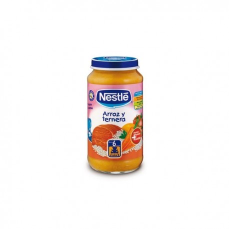 nestle g. arroz y ternera 250 gr