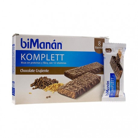 Bimanan Komplett Barritas de Chocolate 8 uds