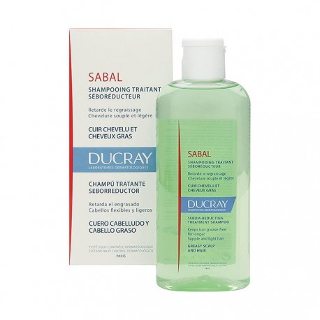 ducray sabal champu cabello graso 125 ml