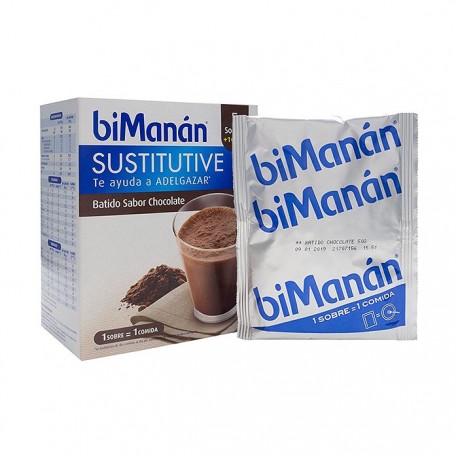 Bimanán Batido Chocolate 5 Unidades 250 g