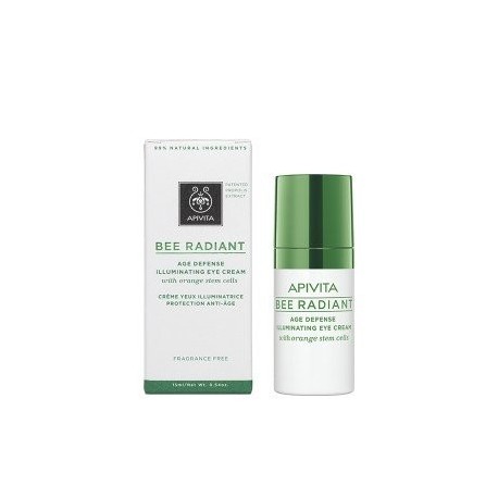 BEE RADIANT Crema Iluminadora de Contorno de Ojos Defensa Antiedad