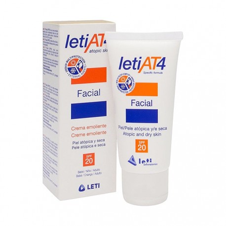 Leti AT4 Crema Facial SPF20 Pieles Atópicas 50 ml