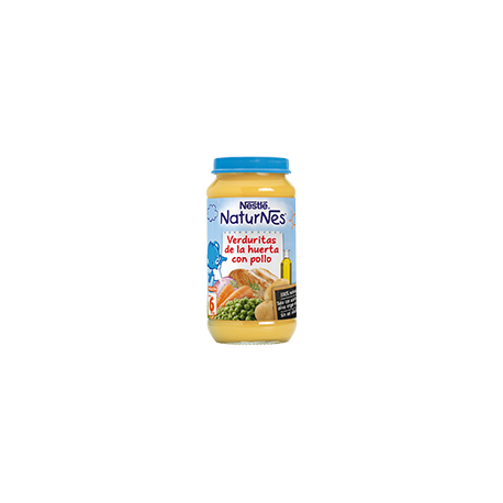 nestle g.pure de verduras y pollo 250 gr
